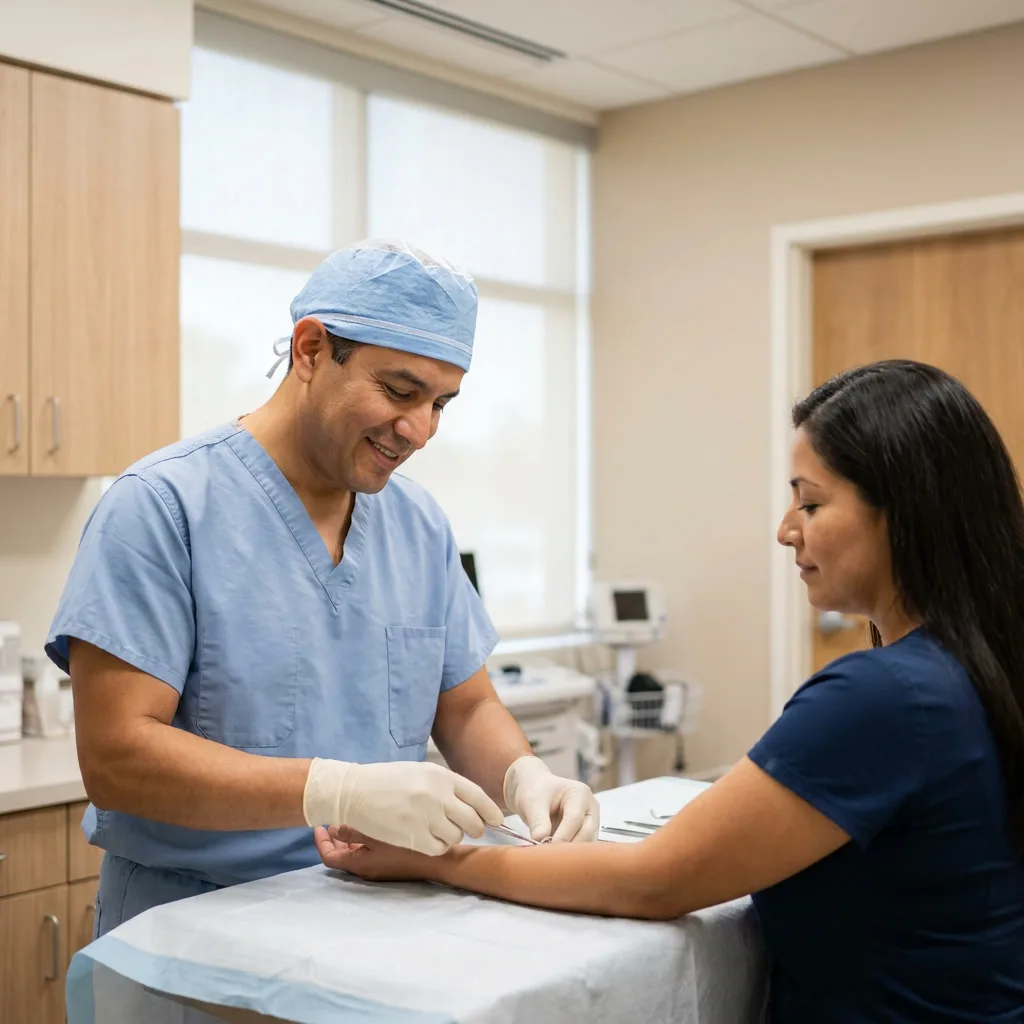 Cirugías Menores - Servicio médico Clínica Hispana Cruz 4 Houston TX