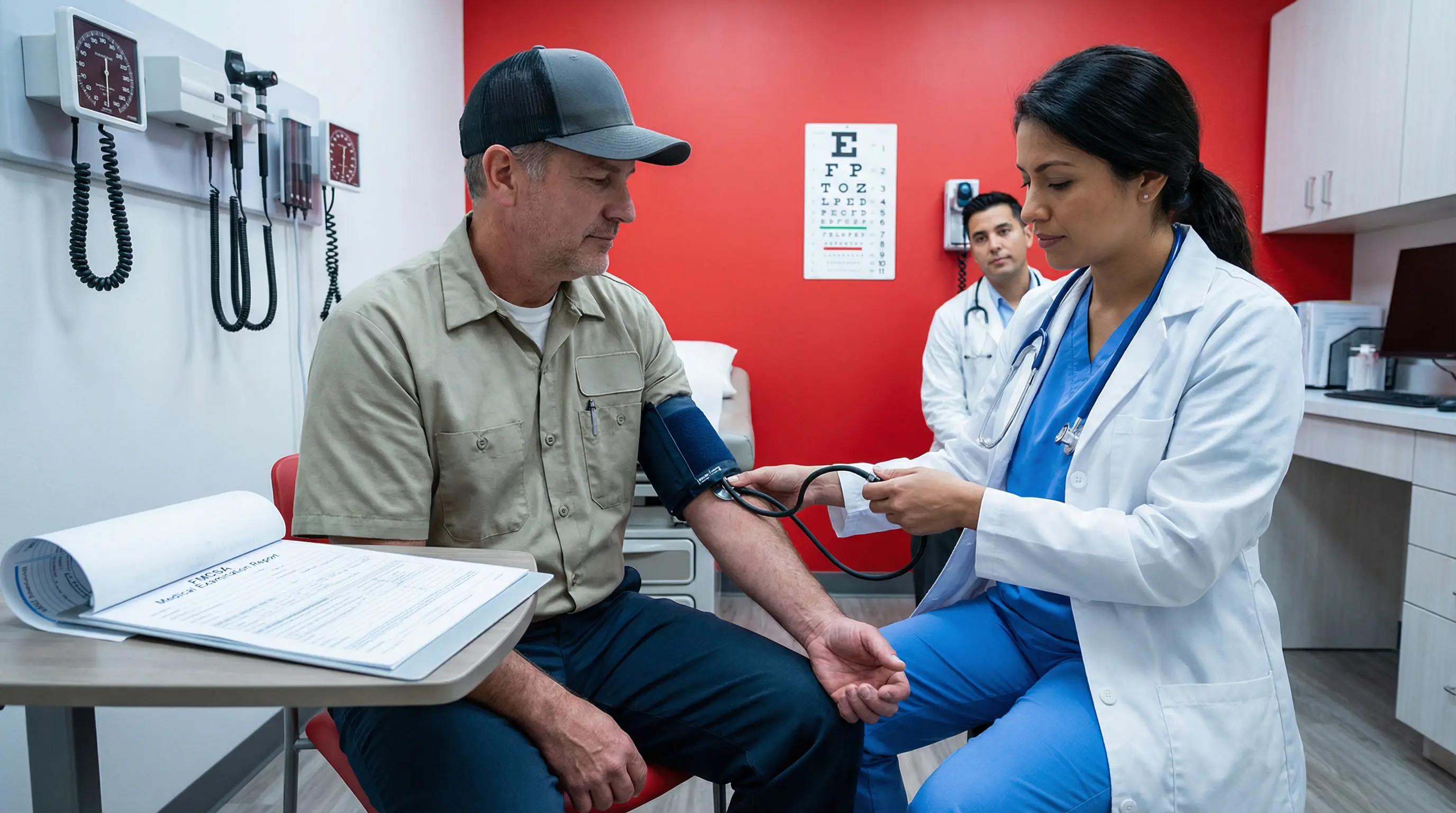 Examen DOT para Camioneros Houston: Guía Completa - Blog de salud Clínica Hispana Cruz 4 Houston