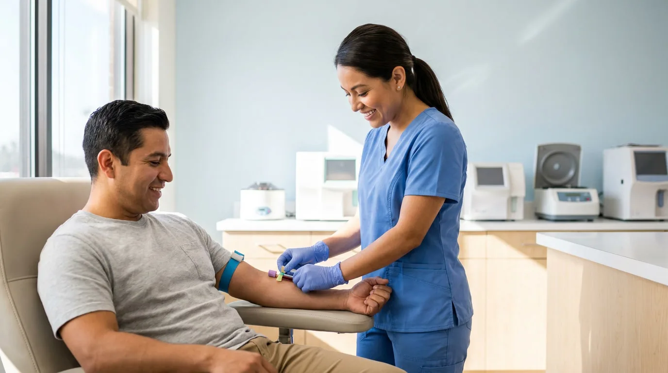 Exámenes de Sangre | Laboratorio - Servicio médico Clínica Hispana Cruz 4 Houston TX