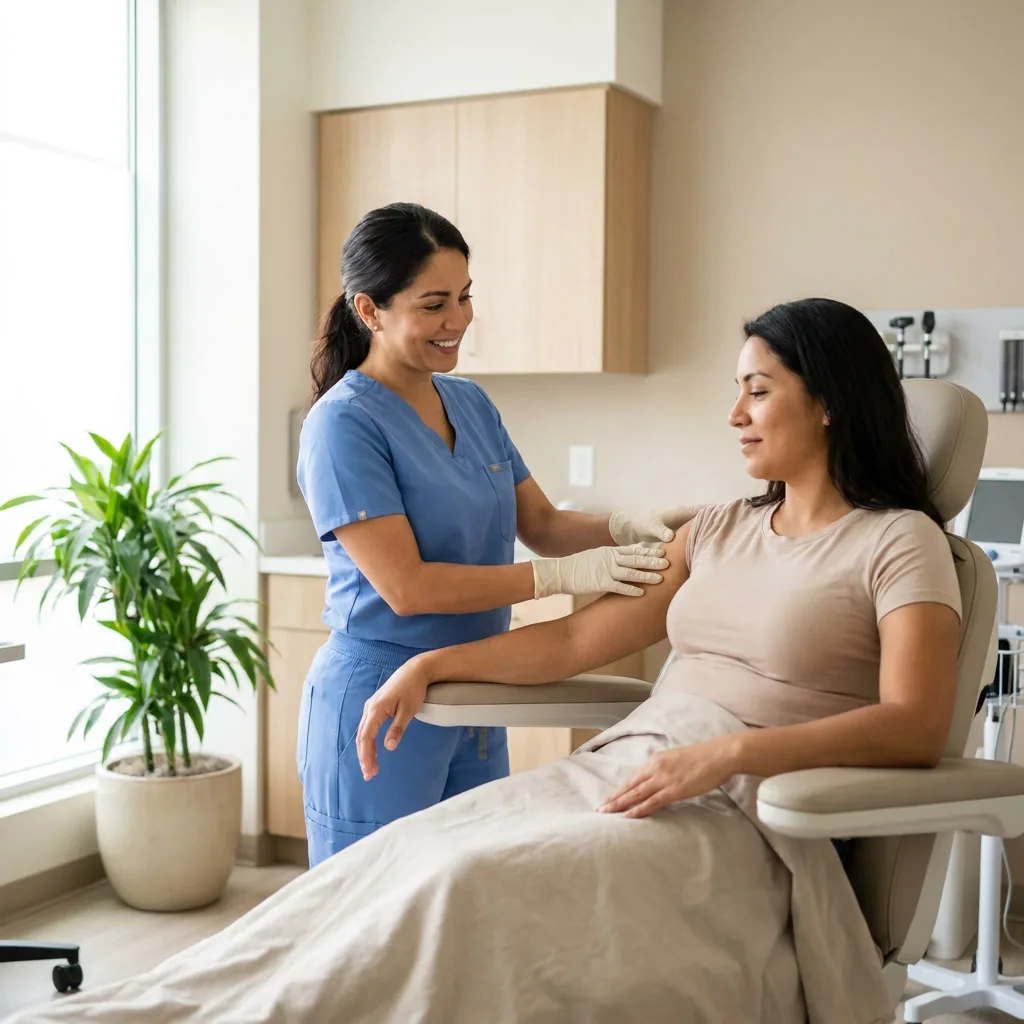 Extracción de Implantes Subdérmicos - Clínica Hispana Cruz 4 Houston