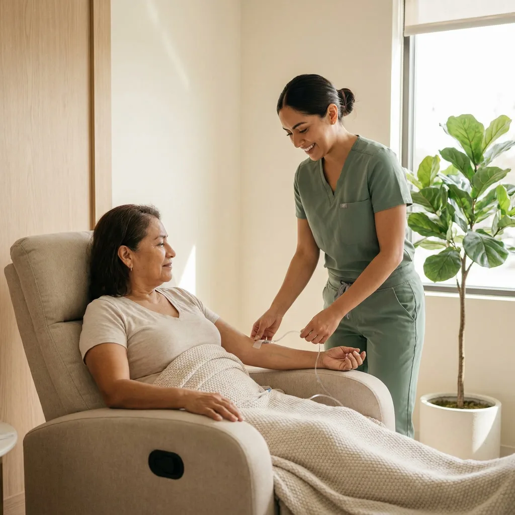Sueros Vitaminados (Terapia IV) - Clínica Hispana Cruz 4 Houston