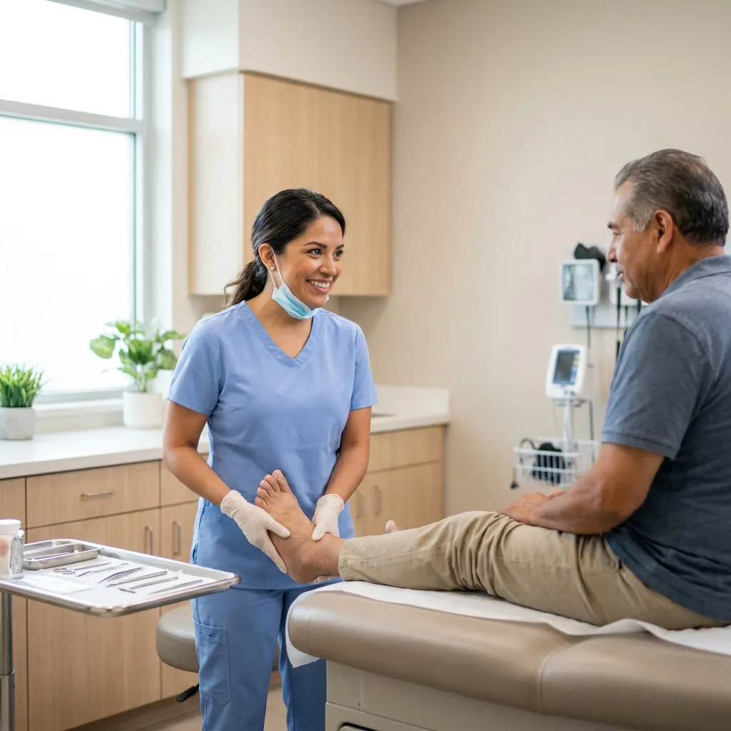 Extracción de Uñas Encarnadas - Servicio médico Clínica Hispana Cruz 4 Houston TX